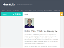 Tablet Screenshot of khanhollis.com